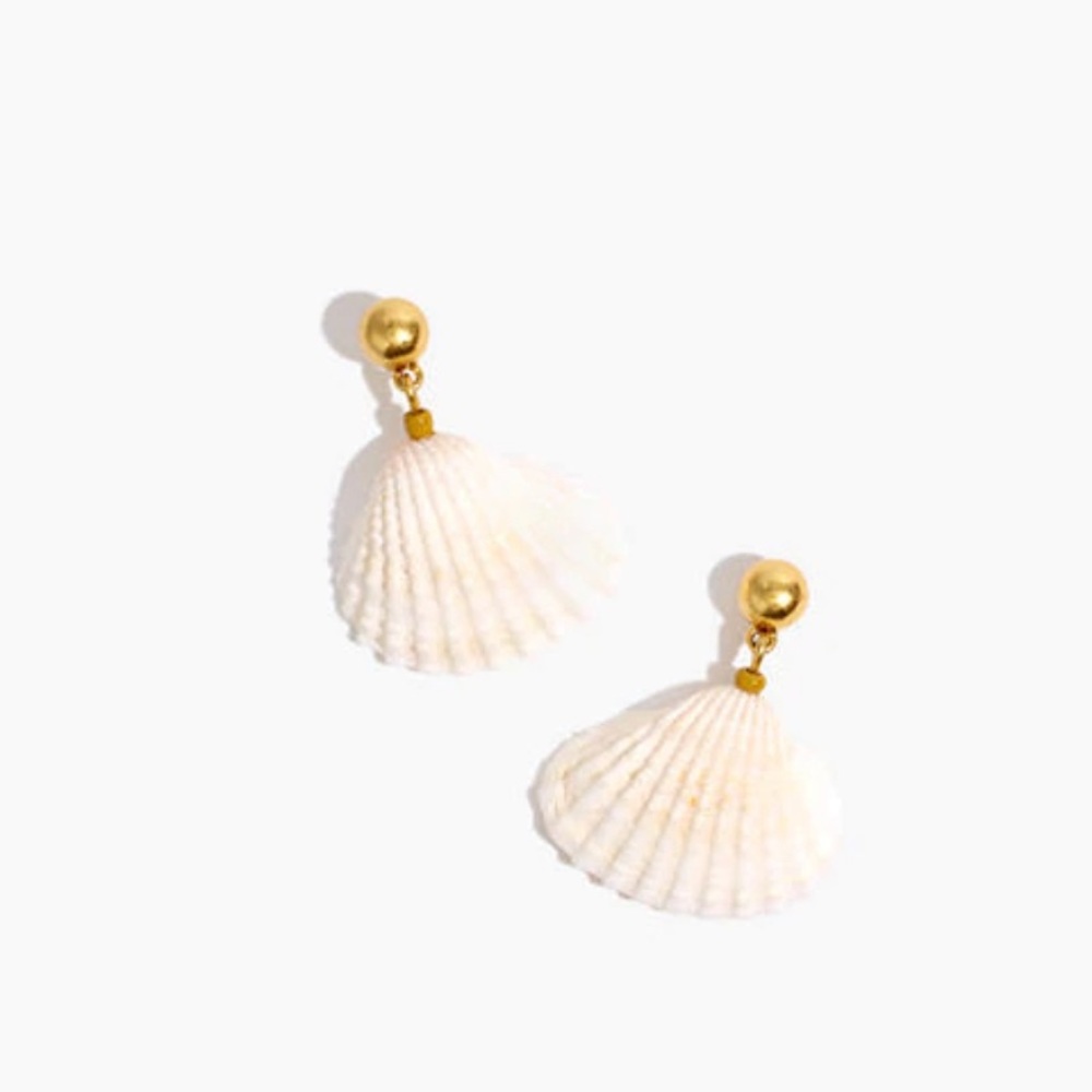Madewell x Warm Shell Drop Earrings